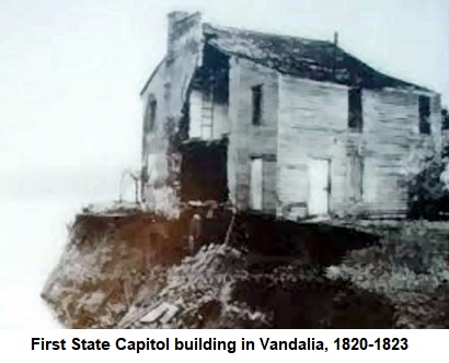 State Capitol Building in Vandalia