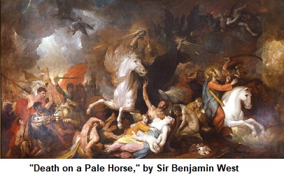 Death on a Pale Horse, by Sir Benjamin West