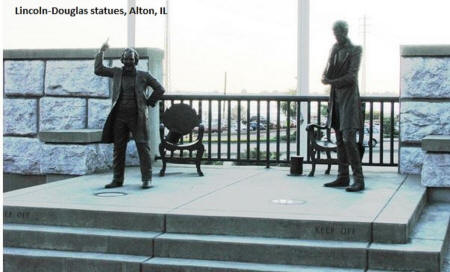 Lincoln - Douglas Debate Memorial, Alton, IL