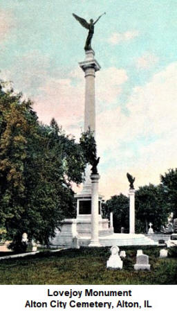 Lovejoy monument, Alton, IL