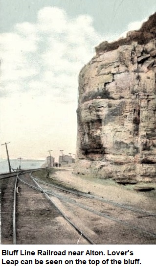 Bluff Line Railroad near Alton