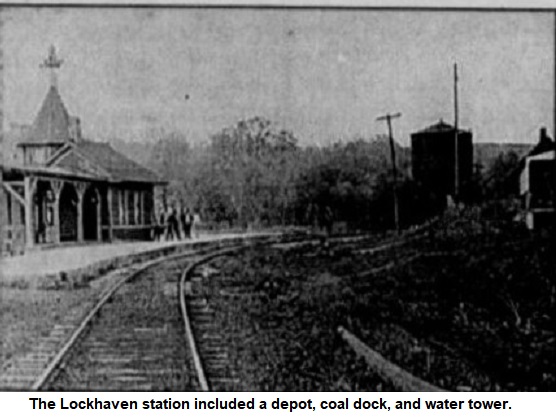 Bluff Line Railroad at Lockhaven