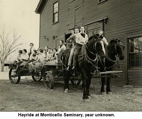 Monticello Seminary Hayride