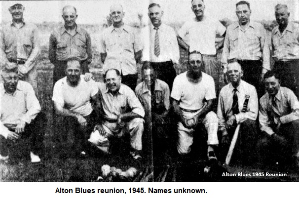 Alton Blues reunion, 1945