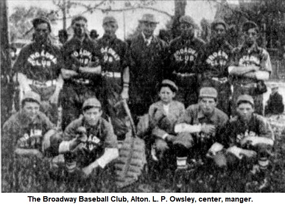 Broadway Club baseball team, Alton
