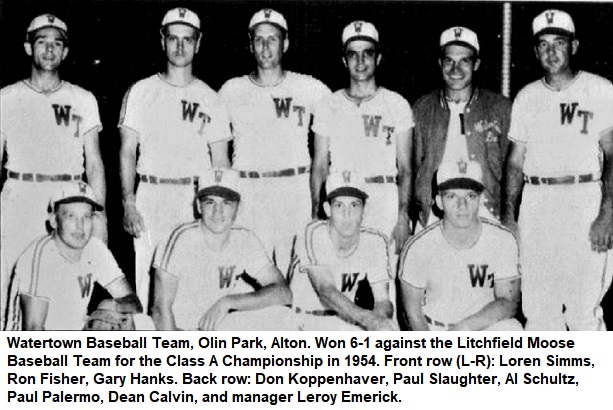Watertown Dads Baseball Team, Alton