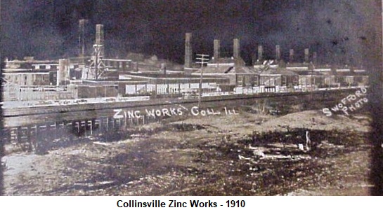 Collinsville Zinc Works - 1910