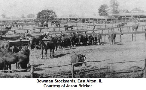 Bowman Stockyards, East Alton, IL