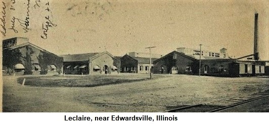 Leclaire, near Edwardsville, Illinois