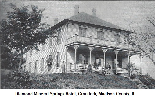 Diamond Mineral Springs Hotel, Grantfork, IL