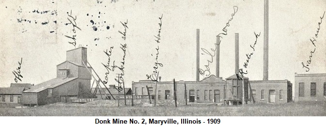 Donk Mine No. 2, Maryville, Illinois