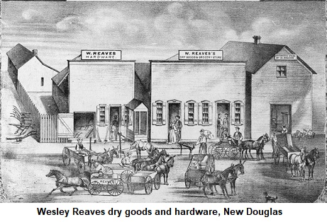 Wesley Reaves dry goods and hardware