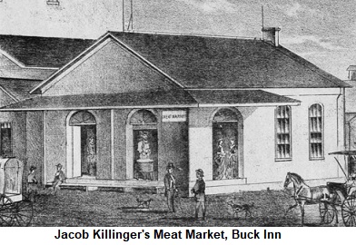 Jacob Killinger's Meat Market, Buck Inn