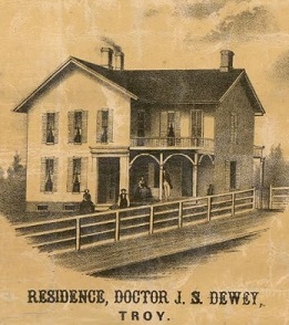 Home of Dr. Dewey, Troy