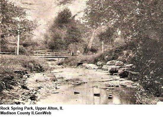 Rock Spring Park, Upper Alton, IL - 1907