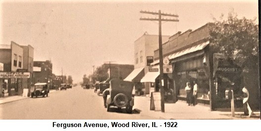 Ferguson Avenue, Wood River, IL - 1922