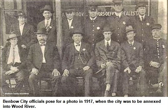 Benbow City officials - 1917
