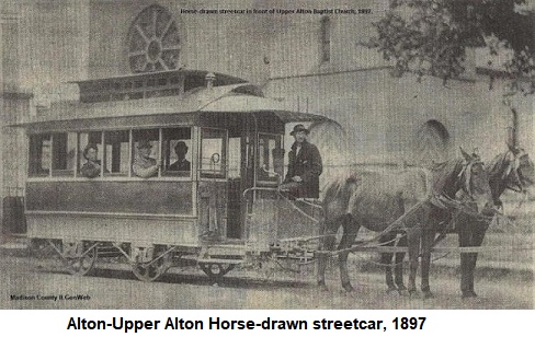 Alton-Upper Alton Horse-Drawn Streetcar