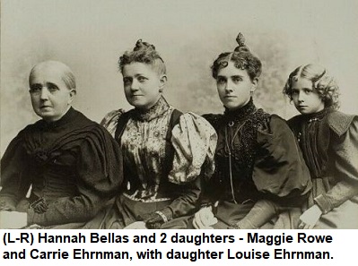 Hannah Bellas and daughters