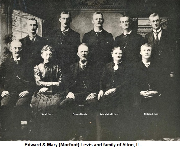 The Edward & Mary (Morfoot) Levis family
