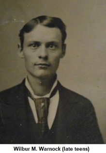 Wilbur Moore Warnock - late teens
