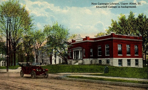 Carnegie Library, Shurtleff College, Upper Alton, IL