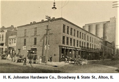 H. K. Johnston Hardware Co., Alton