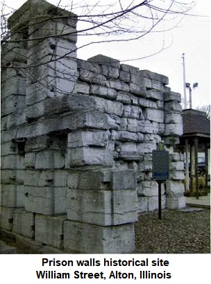 Prison walls historical site