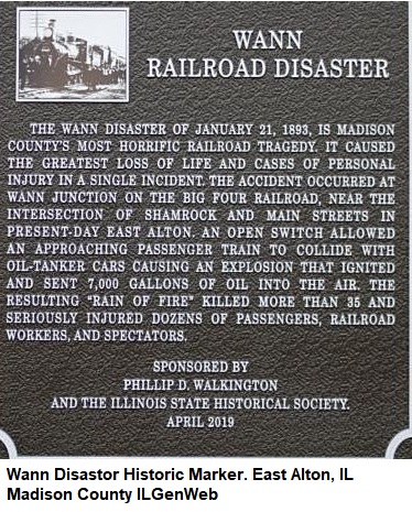 Wann Disaster Memorial Marker